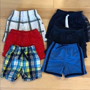 6 boys 18 month shorts